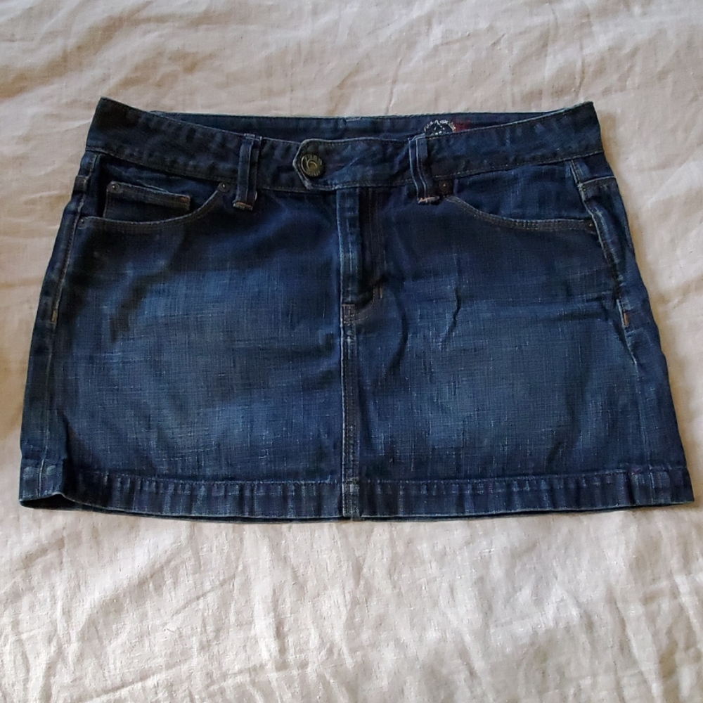 1969 Levis Denim Miniskirt